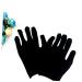 TOVINANNA 12 Pairs Cleaning Gloves Black Cotton Gloves Safety Work Gloves Beauty Gloves Cotton Labor Gloves Utility Work Gloves Heavy Duty Work Gloves Welders Gloves Hand Gloves Washable Man 19x11cm - Buy Online on GoSupps.com