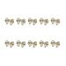 Metal Nail Art Studs 3D Metal Nail Art Jewelry Decorations Bows Rabbits Moon Multi-Shapes Nail Decoration Accessories Nail Art Jewels