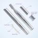 2-in-1 Eyebrow Trimmer and Facial Hair Removal for Women - Painless Hair Remover for Eyebrow, Lips, and Body - Silver - Buy Online on GoSupps.com