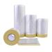 MyLifeUNIT Tape and Drape  Assorted Masking Paper for Automotive Painting Covering (66-Feet  3 Sizes)