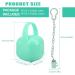 Beiyoule 4 Pack Pacifier Case and Leash Set - Heat Resistant, Sealed Holder (Blue, Pink, Green, Purple) - Buy Online on GoSupps.com