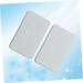 Ciieeo 2pcs Silicone Soap Holder Diatomite Soap Pad Soap Silicone Pad Soap Dishes for Bathroom Soap Holder for Shower Rectangle - Buy Online on GoSupps.com