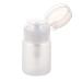 Duontyye 70ml Nail Art Makeup Polish Plastic Pump Dispenser Bottle Remover