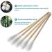 500 Pack 3.93 Inch Long Cotton Swabs with Wooden Sticks for Wound Care and Cleaning - Buy Online on GoSupps.com