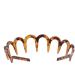 TQUXNGA Stable Brown Acrylic Headband U Shape Headband s Tooth Hair Comb Hair Tiara Jewelry Headwear Gift for Girls Women 1 - Buy Online on GoSupps.com