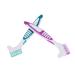 Collbath 2 piece of prosthesis cleaning brush prosthesis brushes prosthesis cleaner prosthesis cleaning toothbrush portable prosthesis brush double heads prosthesis brush toothbrush