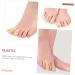 Silicone Gel Toe Protectors - 2 Pairs Soft Sleeve Covers for Runners | Hammertoe Cushion & Foot Care | 4x2.7cm - Buy Online on GoSupps.com