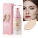 INTEROOKIE Liquid foundation concealer long-lasting non-makeup moisturizing and moisturizing vacuum foundation 2