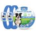 Repellent Collars for Dogs Repellent Collar for Dogs Adjustable Water Resistant repellent Collar Dog Natural Dog repellent Collars for Puppies Small Medium Large Dogs Blue 2pack