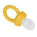 Buy Fruit Pacifier Feeder - Food Grade Yellow Food Feeder for Safe & Easy Fruit Feeding | International Shipping Available - Buy Online on GoSupps.com