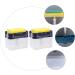 MAGICLULU 2 Sets Soap Dispenser Dish Detergent Sink Sponge Holder Liquid Dispenser Dish Soap Wood Fish Practical Soap Pump Detergent Case Dishwashing Sponge Holder Tableware Abs Laundry Soap - Buy Online on GoSupps.com