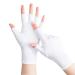 UV shield glove manicure gloves uv shield gloves nail care gloves uv protection gloves for nail polish nail art dryer white