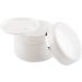 Tianzd 5-Piece 30ml Empty White Plastic Cream & Gel Containers with Silver Band Lid - Cosmetic Ointment Box & 5 Spoons for International Shipping - Buy Online on GoSupps.com