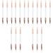 Beavorty 18 Pcs Eye Shadow Brush Eyeshadow Travel Make up Brushes Girl Makeup Tool Household Woman Brush Head