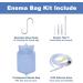 Mediss Enema Bag Colon Cleanse Kit - At Home Water & Coffee Enema 2 Quart 6.5" Hose 4 Tips - International Shipping Available - Buy Online on GoSupps.com