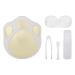 Ankroyu contact lens container with mirror storage box for contact lenses in cartoon pawn form portable contact lens container made of plastic for the trip (gold)