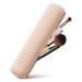 BEZOX Trendy Makeup Brush Holder - Silicon Travel Makeup Brush Case, WaterProof Make Up Brush Holder For Women, Slim Travel Brush Container(Brush Not Included) - Khaki Khaki Small