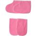 Beatifufu 2 Pairs Wax Work Gloves Moisturizing Gloves Overnight Spa Treatment Mitt Wax Booties Cloth Booties Paraffin Wax Gloves and Booties Mittens Cotton Gloves Bath Cloth Cosmetic - Buy Online on GoSupps.com