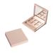 LALADEFIEE 2pcs Empty Eye Shadow Pallet Eyeshadow Makeup Palette Empty Eyeshadow Dish Cosmetics Pans