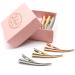 Dofash 6Pcs Small Metal Duck Billed Hair Clips Alligator Hair Clips for Women Hair Accessories for Girls' Hair Styling (Blonde+Sliver+Rose Gold) (Blonde+Sliver+Rose Gold) Multi-color