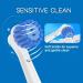 8 Pack Sensitive Gum Care Brush Heads | Compatible with Oral B Electric Toothbrush - Buy Online on GoSupps.com