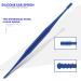 Professional Ear Wax Removal Kit with Stainless Steel Spiral Ear Cleaner - 2Pcs (Blue Brush) - Buy Online on GoSupps.com