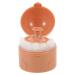 VICASKY 50g Bo te Poudre Portable Forme D'ours Rechargeable Vide tui Porte-houppette pour Gar on Fille de Voyage Corporelle