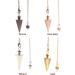 Shop Hahhhha Copper Pendulum for Fortune-Telling & Healing | Reiki Dowsing Tool in Rose Gold - Buy Online on GoSupps.com