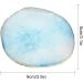 Resin Stone Manicure Palette Gilded Edge Nail Art Pallet Nail Art Mixing Palette Nail Art Paint Palette for Lipstick Pigment Mixing(Blue) - Buy Online on GoSupps.com