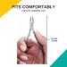 Rui Smiths Professional Cuticle Nippers | Surgical-Grade Stainless Steel Trimmer - 6mm Full Jaw - Buy Online on GoSupps.com
