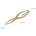 Eyebrow Measuring Ruler 3-Point Positioning Ruler Eyebrow Golden Ratio Caliper Microblading Grooming Stencil Shaper Permanent Eyebrow Measuring Tool for Student Brow Artists - Buy Online on GoSupps.com