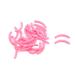 sourcing map 30pcs Pink Soft Rubber Women Cosmetic Makeup Eyelash Curler Refill Rose