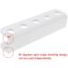 Universal 4mm Thick White Acrylic Electric Toothbrush Holder | Sround Plug-In Brush Holder for All Brands - Buy Online on GoSupps.com