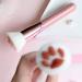 Kitten Paw Concealer Brush Fiber Professional Cosmetic Brushes Hair Rounded Tapered Brush for Liquid Cream Powder Blending Buffing Concealer Aviere Pink - Buy Online on GoSupps.com