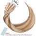 Elailite Tape Extensions - Real Human Hair 20pcs Remy Tape In Extensions 30cm 40g #12/613 Golden Brown & Blonde - Buy Online on GoSupps.com