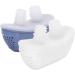 BAIWang Electric Anti-Snoring Device - Portable Rechargeable Nasal Congestion Corrector for Unisex - Blue Square Hardbox - Buy Online on GoSupps.com