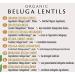 Biona Organic Black Beluga Lentils 400g - Premium Quality | Pack of 1 - Buy Online on GoSupps.com
