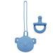 Pacifier holder for diaper bag |Silicone pacifier and reference set for babies baby accessories for travel shopping picnic and camping pomurom