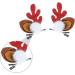 minkissy 4 Pairs Christmas Antler Hair Reindeer Hair Clips Reindeer Cosplay Costume Reindeer Barrette Hair Clips for Girls Party Headdress Antlers Headband Flocked Plastic Woman - Buy Online on GoSupps.com