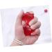 Beaupretty 2-St Hand Massage Device - Red Massage Balls & Rollers for Deep Tissue Relief | Manual Trigger Point Yoga Tool - Buy Online on GoSupps.com