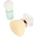 Cosmetic Brush White Hair Fashion Small Blue Die-Casting Capsule Makeup Brush for Home - Buy Online on GoSupps.com