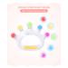 Baby Palm Teether - Silicone Teething Toy for Babies 0-12 Months | Soothes Teething Pain, BPA Free, Easy Grasp Design | Anti-Choking Safety Feature - Buy Online on GoSupps.com