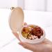Garneck Travel Pill Organizer - Portable Daily Pill Case for Outdoor Travel - Warm Porcelain White - Buy Online on GoSupps.com