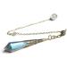 AITELEI Natural Gemstone Labradorite Crystal Pendulum 12 Chakra Healing Therapy Pendant - Buy Online on GoSupps.com