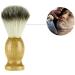 Routinfly Men's Badger Hair Shaving Brush - Premium Wooden Handle Razor Tool for Smooth Shaves - Buy Online on GoSupps.com