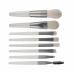 Portable Compact 8-Piece Travel Makeup Brush Set | Eco-Friendly Beauty Brushes for International Shipping - Buy Online on GoSupps.com