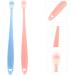 Minkissy 4-Piece Soft Toothbrush Set for Children & Babies | Brightening Manual Care Tool for Baby Teeth Cleaning - Buy Online on GoSupps.com