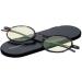 ThinOptics Manhattan Blue Light Blocking Glasses | Round Tortoise | 44mm Reading Specs - Buy Online on GoSupps.com