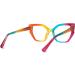 VOOGLAM Rainbow Color Cat Eye Blue Light Blocking Glasses for Women - UV Protection Fashion & Anti Eyestrain - Buy Online on GoSupps.com