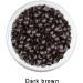 500pcs 2.5mm Copper Nano Rings Beads Hair Extension Nano Rings Beads (Dark Brown) 500pcs Dark brown - Buy Online on GoSupps.com